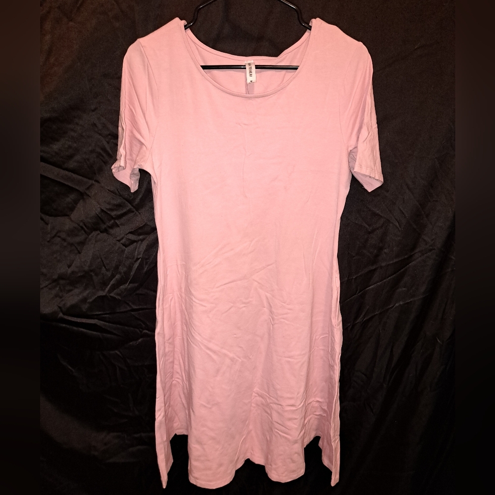 Basic Pink Dress - Picture 4 of 6
